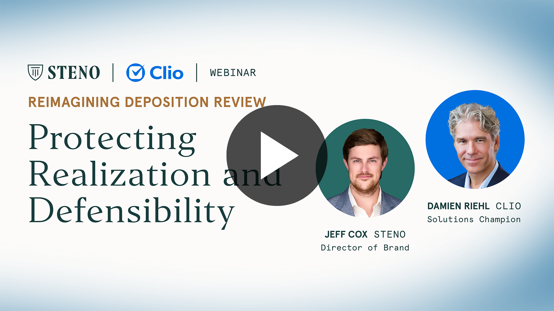 Watch Now: Reimagining Deposition Review: Protecting Realization and Defensibility